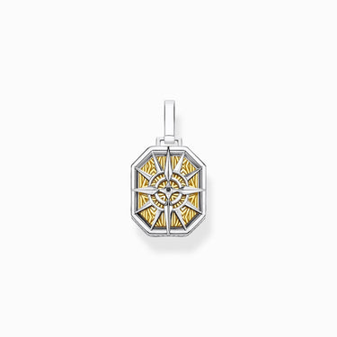 Thomas Sabo Unisex Anhänger Kompass goldfarben Sterling Silver PE867-849-7